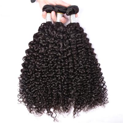 China Kinky Curl Best Quality Cuticle Aligned 100% Raw Hair Extensions , Natural Peruvian Kinky Curly Weaves Hair for sale