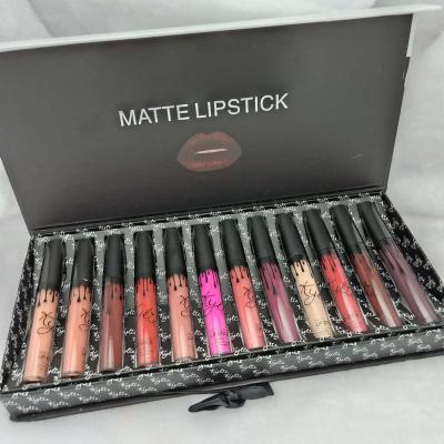 China Wholesale Lips beauty makeup cosmetics lip kit for Kylies 12 colors lipstick kit jenner cosmetics makeup kylies matte liquid lipstick set for sale