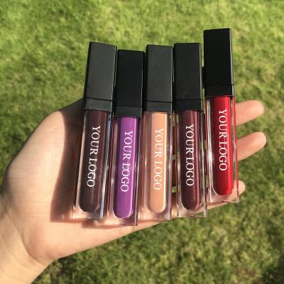 China Custom Waterproof Lipstick Colors and Tubes, Vegan Matte Lipgloss Long Lasting Matte Liquid Lipstick Waterproof Makeup Vendors for sale