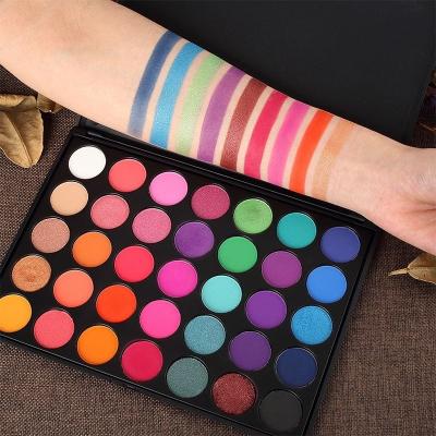 China 30 Colors Waterproof Wholesale Private Label Multichrome Eyeshadow Makeup Cosmetics Shimmer Nude Palette for sale