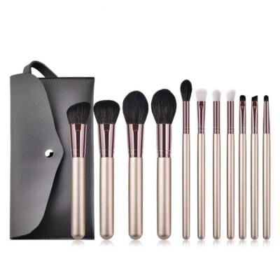 China Angular Blush Hot Selling 11pcs Make Up Brush Custom Face Brush Custom Logo Makeup Brush for sale