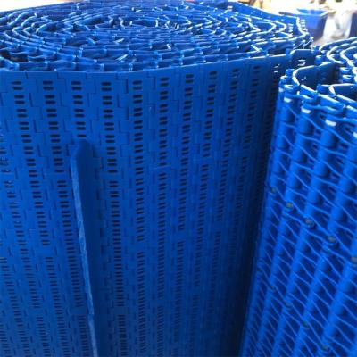 China Blue Plastic Chain Conveyor Belt Electric Heavy Duty Conveyor Belt for sale