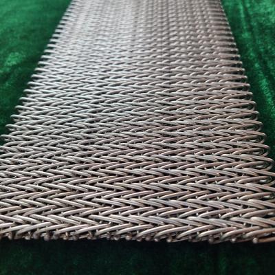 China High strength Spiral Mesh Belt Stainless Steel Wire Mesh Belt for sale