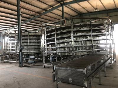 China                  Bakery Machine Spiral Chiller and Freezer for Bakery Professional Manufacturer              for sale