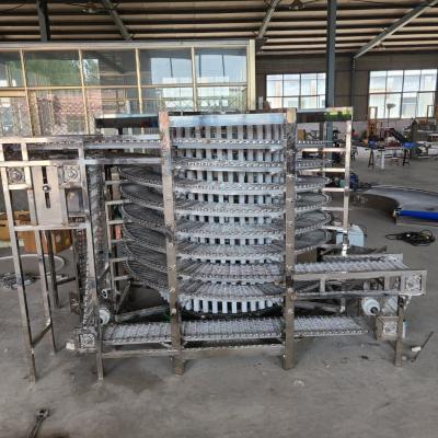 China Flexible Cooling Tower Conveyor Spiral Conveyor Lifting Tower for sale