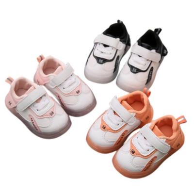 China Around 2022 New Children Toddler Shoes Soft Sole Non-slip Running Boys Non-slip Children's Shoes Skate Women's Baby Casual Sneakers for sale