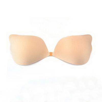 China Mei Xiao Ti Magic Wing Silicone Seamless Breast Bra Lingerie Lift Up Seamless Invisible Sticky Cloth Silicone Strapless Bra Without Bra Back for sale