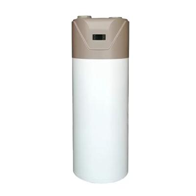 China Hotel 2024 New Arrival Air Source Floor mouning Hot Water Heater Boiler R134A Air To Water All in One Heat Pump Water Heater for sale