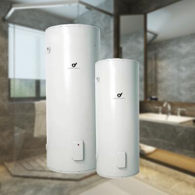 China Hotel 2024 New Design Commercial 100L-500L Floor Mounting Electric Hot Water Heater Large-sized Cylinder Tank Storage Water Heater for sale