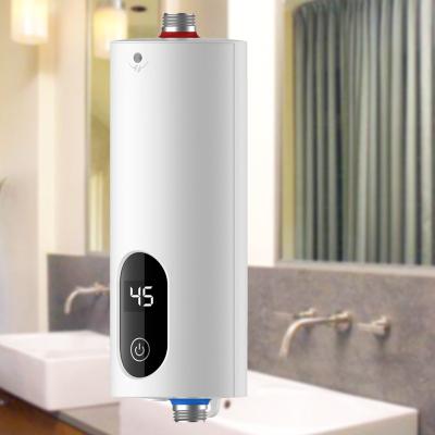 China Hotel Top Seller Products High Quality Plastic Body Wash Basin Tankless Instant Electric Geyser Hot Water Heater Wholesale for sale