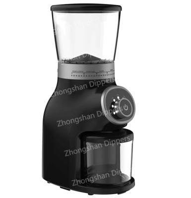 China Outdoor ON Touch Control Automatic Electric Conical Burr Electric Coffee Grinder for Household for sale