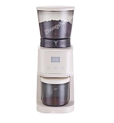 China Static-Free Conical Burr Coffee Grinder, Electric Coffee Bean Grinder with Detachable Design for Easy Cleaning for sale