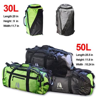 China 100% Nylon Fleece Oxford Dry Bags Waterproof For Sailing Backpack Boating Luggage Team Bag 30L 40L 50L 60L 70L for sale