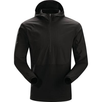 China Black Winter Quality Breathable Outdoor Waterproof Jackets Men's Soft Tech Clothing Top ODM OEM Customize for sale