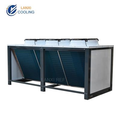 China V-type Condenser Commercial Refrigeration Condenser High-efficiency Heat Exchange System for sale