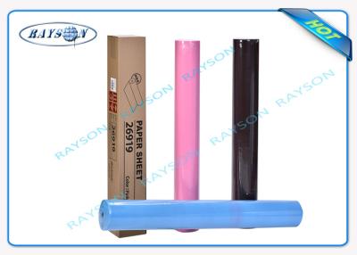 China 25 Gsm Precut Roll Non Woven Medical Fabric Anti - Bacterial Packed In Carton for sale