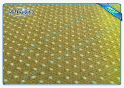 China Good Strength Anti Slip PP Spunbonded Non Woven Fabric with PVC Dots for sale