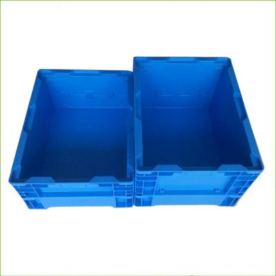 China Heavy Duty Plastic Storage Container Food Bread Basket Folding Tomato Storage Plastic Crate Grape Box Crate for sale