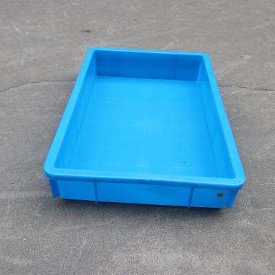 China Recyclable Stackable Movable Plastic Stacking Tray For Pizza Dough Bread Food Storage Boxes for sale