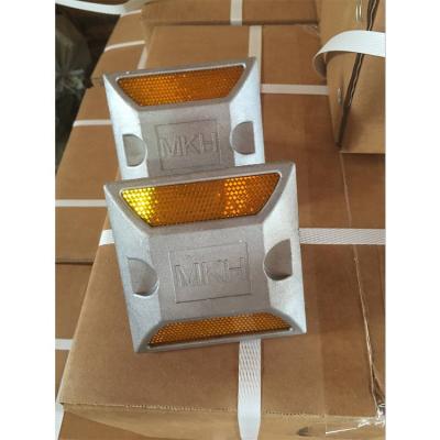 China High Compression Aluminum Aluminum Reflector Sidewalk Road Stud Aluminum Reflector Studs for sale