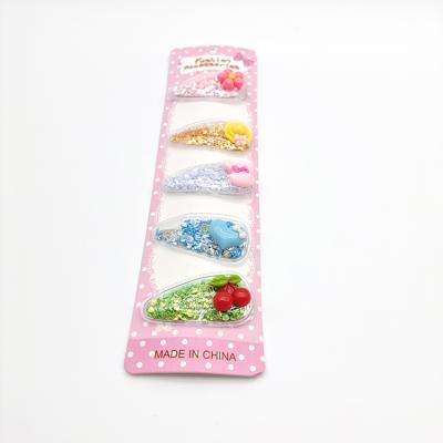 China Wholesale Plastics Random Hair Clips Fashion Box Cartoon Cute Cartoon Children Hair Accessories Hairpins for sale