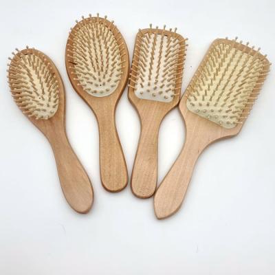 China Hot Sale Popular High Quality Wooden Comb Anti-static Plastic Straightening Brush Straightening Comb for sale