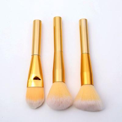 China Nondisposable Beauty Tools Dedicated Brush Ladies Loose BB Brush Makeup Cream Foundation Powder Brush 3 Piece Set for sale