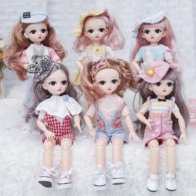 China Cartoon Toy Customize Clothing Changeable Princess Doll Toys 30CM Girl Gift Multiple Styles Exquisite Doll Toys for sale