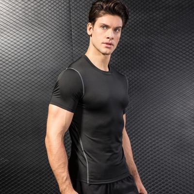 China New Breathable Custom Design Your Own Workout Apparel Spandex Cotton Muscle Gym Activewear Men's Fitness T-shirt for sale