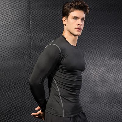 China Sports Breathable Quick Dry Fitted Silk Gym Wear Fitness Running Sporty Summer Wholesale Simple Color Men's T-shirt for sale