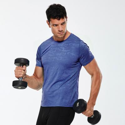 China Breathable Empty Shirt Men's Fitness Gym Quick Dry Sports Tops Men's Athletic Fitness Shirt for sale