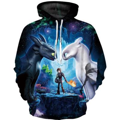 China High Quality Anti-Shrink OEM Digital Printing Hoodie Hip Hop Apparel And 3D Printing Hoodies For Men for sale