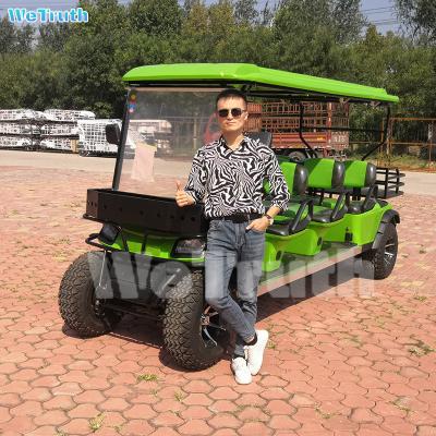 China WeTruth Customized Electric Golf Cart Seats Rims and Tires Gas Powered Golf Cart 23*10.5-12 for sale