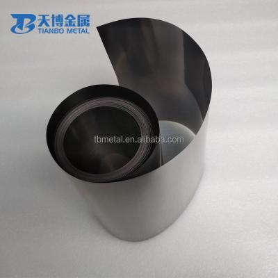 China Industrial High Purity Wolfram Foil With Thickness Less Than 0.05mm for sale