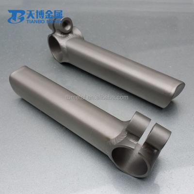 China Strength Wholesale Titanium Road Bike Bar Ends Titanium Bicycle Bar Ends Titanium Bike Bar Ends for sale