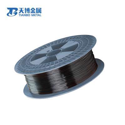 China Filament high quality pure tungsten wire for vacuum metalizing from manufacturer baoji tianbo metal company for sale