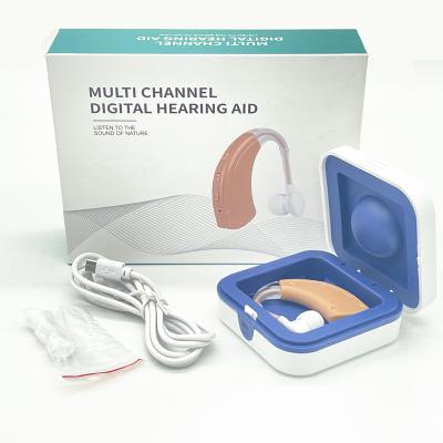 China Factory Direct Sales CHANNELDIGITAL MULTI HEARING AID Portable Acoustic Device For Hearing Perception Impairment D8 for sale