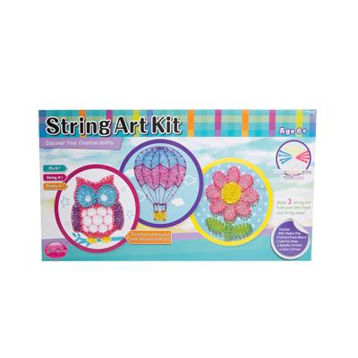 China Educational Kids DIY Toy Diy String Art Crafts Kits For Kids for sale