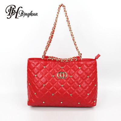 China Durable Hot Sale Fashion Women Handbags Italy Bags Elegant Ladies Leather Handbags for sale