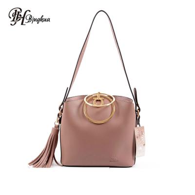 China Durable Women Fashion Handbag Sling Cross - Body Bags PU Leather Ladies Shoulder Bags for sale