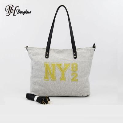 China Japan Style Wholesale Promotional Beach Bags Large Handbags For Women Cotton Canvas Tote Bags for sale