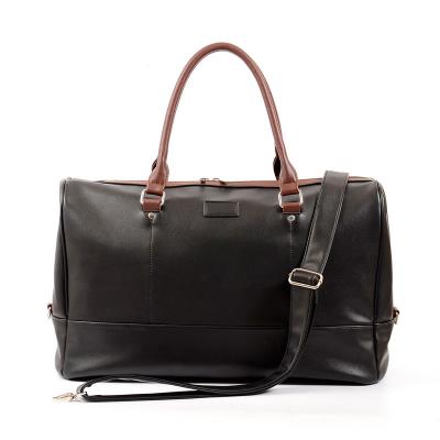 China PU Travel Bag Duffle Bags Men Business Bag High Quality High Quality Leather Handbag for sale