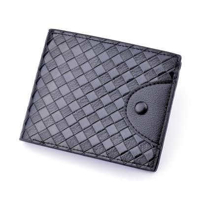 China New Design PU Waterproof Leather Men Wallet Custom Small Card Holder Wallet For Men for sale