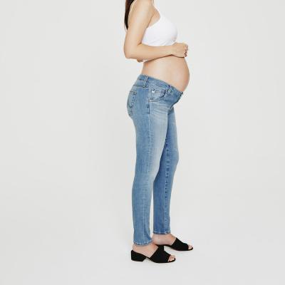 China OEM Breathable Maternity 2022 Manufacturers Wholesale Pregnant Women Dress Custom Maternity Jeans for sale