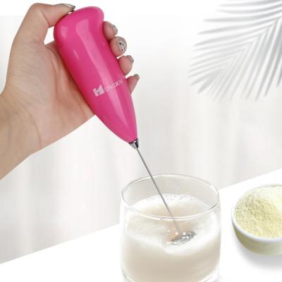 China Modern 304 Stainless Steel Battery Operated Hand Blender Custom Milk Hand Blender for sale