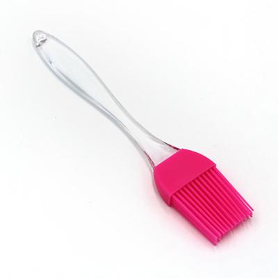 China Sustainable Cake toolsSpot Size Silicone Brush Kitchen Baking Integral Silicone Brush for sale