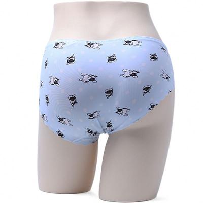 China Cartoon Antibacterial Animal Patterned Cute Girls Cotton Panties For Women Seamless Underwear Soft Breathable Physical Lingerie for sale