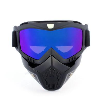 China SKI Sunglasses Motorcycle Goggles Windproof Cycling Mask Snow Ski Goggles Protect Padding Helmet Mask Removable Free Size for sale