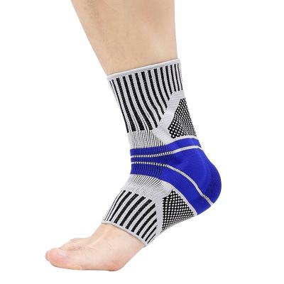 China Latest Design Eco-friendly Ankle Brace With Silica Gel Fasciitis Socks Injury Recovery Ankle Compression Sleeve for sale