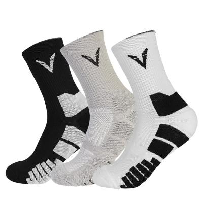 China New Designer Breathable Compression Customize Logo Basketball Socks Protection System Breathable Sports Sock for sale